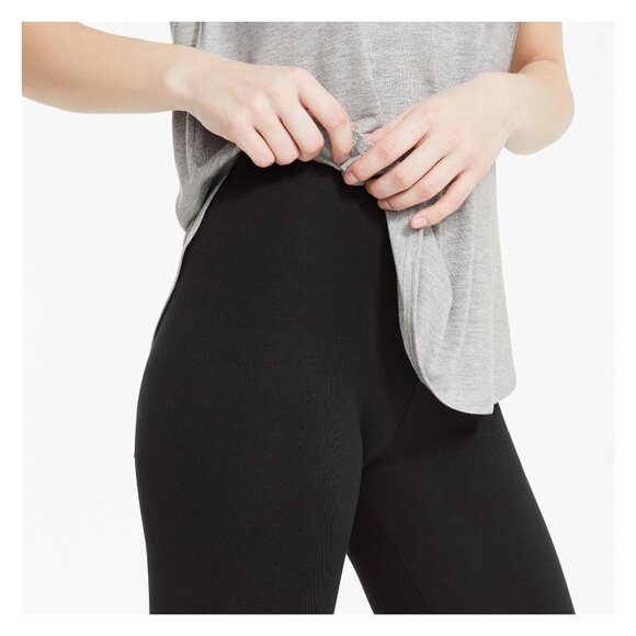 NWOT Joe Fresh black ankle cut cropped slim fit leggings, XS or S - Picture 4 of 16